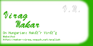 virag makar business card